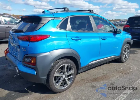 2021 Hyundai Kona Limited z USA, uszkodzony, nr VIN KM8K3CA52MU601173